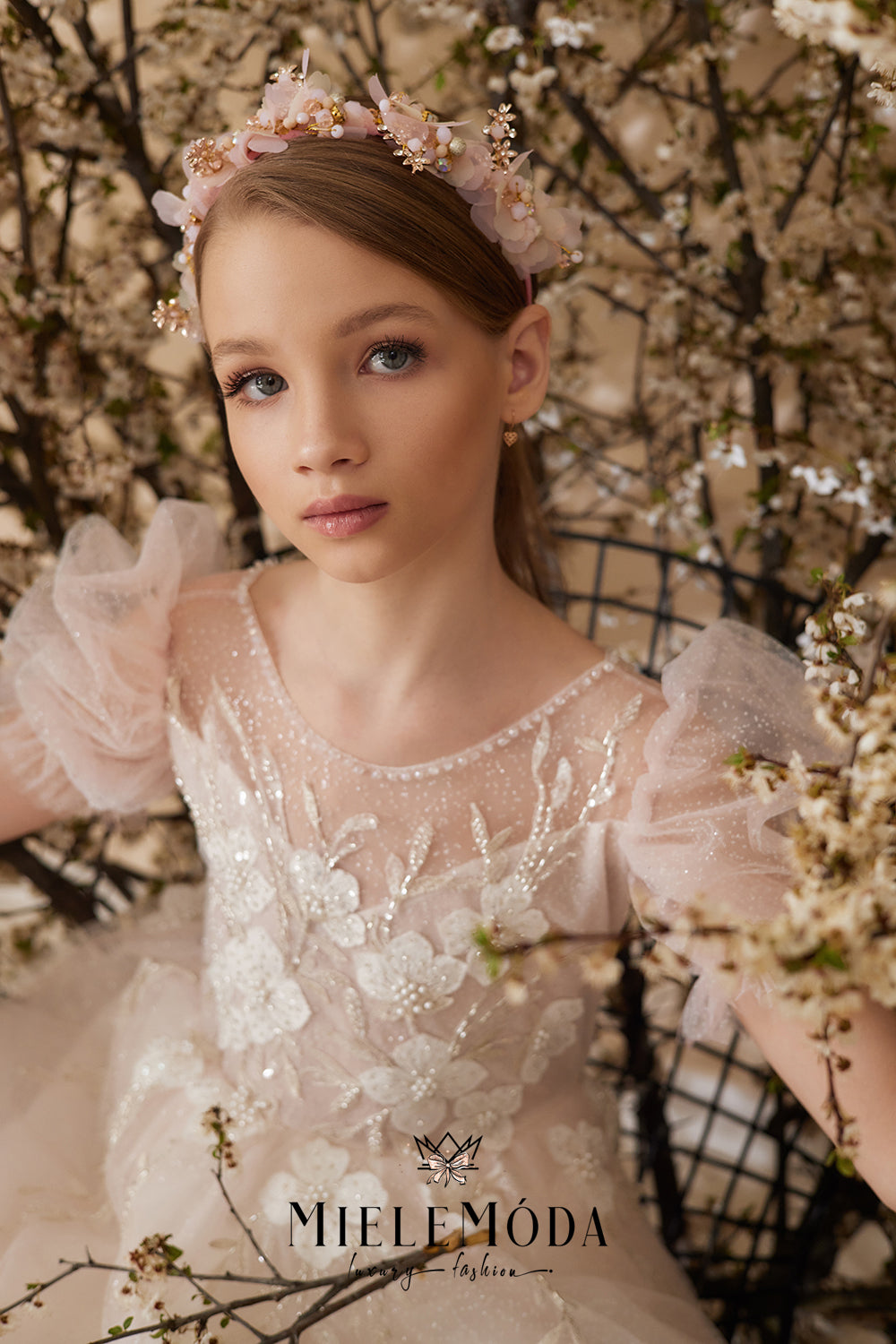 Amedea Couture Flower Girl Dress