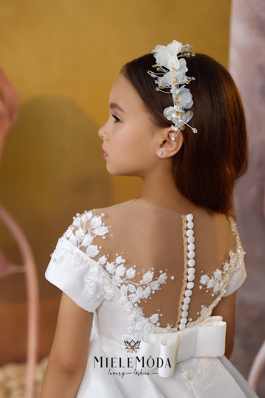 Bellamy Beaded Luxury Girl Hair Accessory