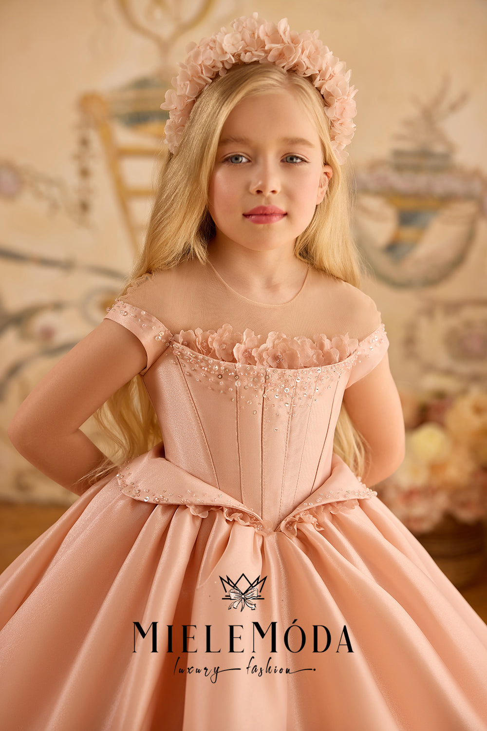 Belle Amour Couture Flower Girl Dress