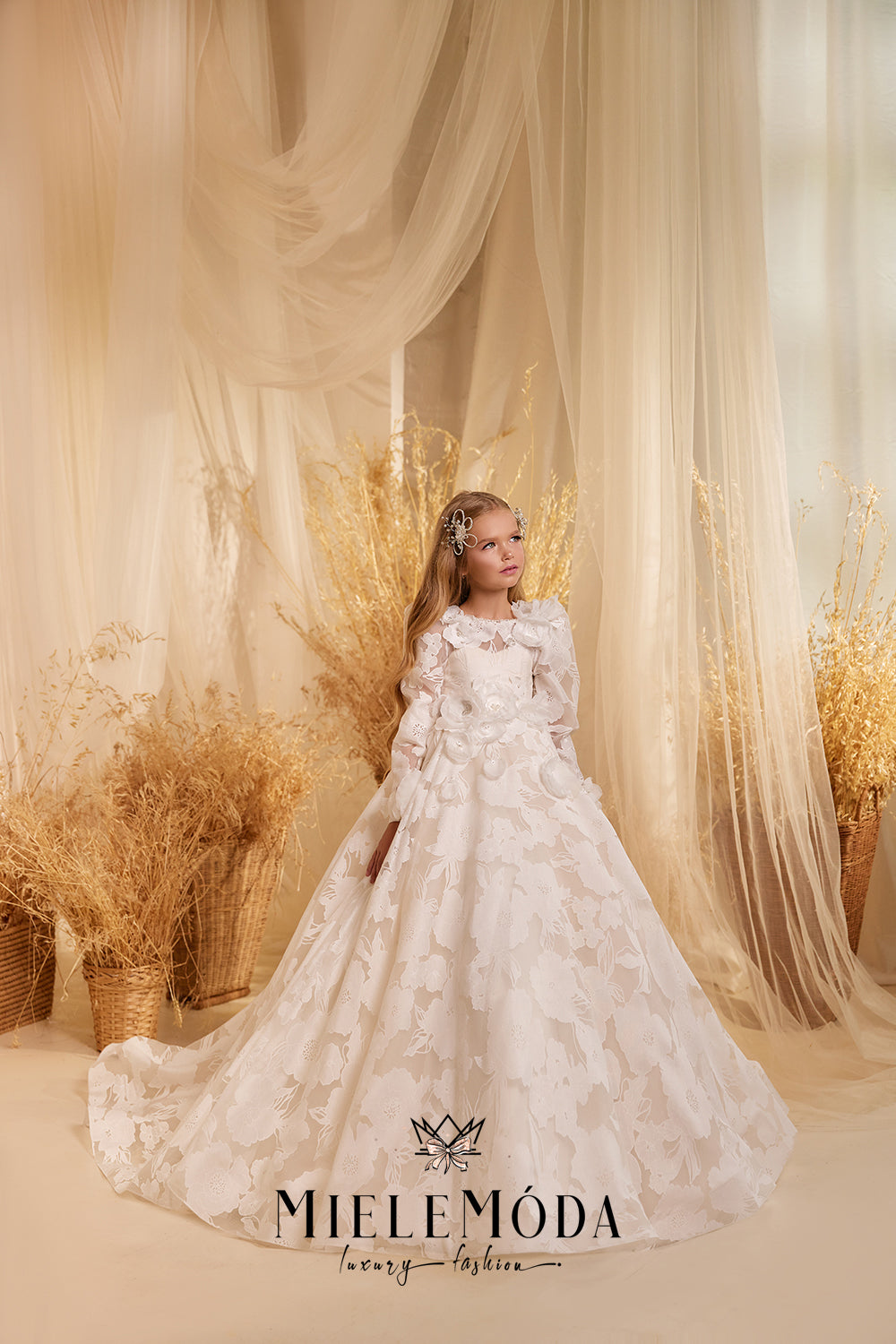 Blossom Luxury Couture Flower Girl Dress