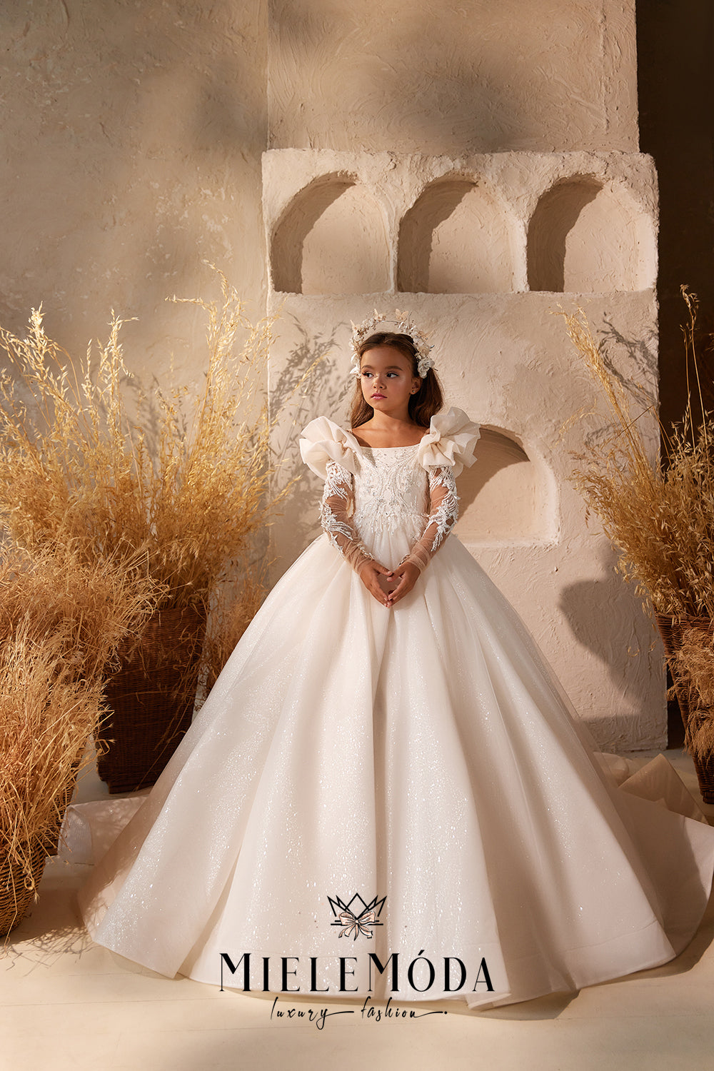 Calla Luxury Couture Flower Girl Dress