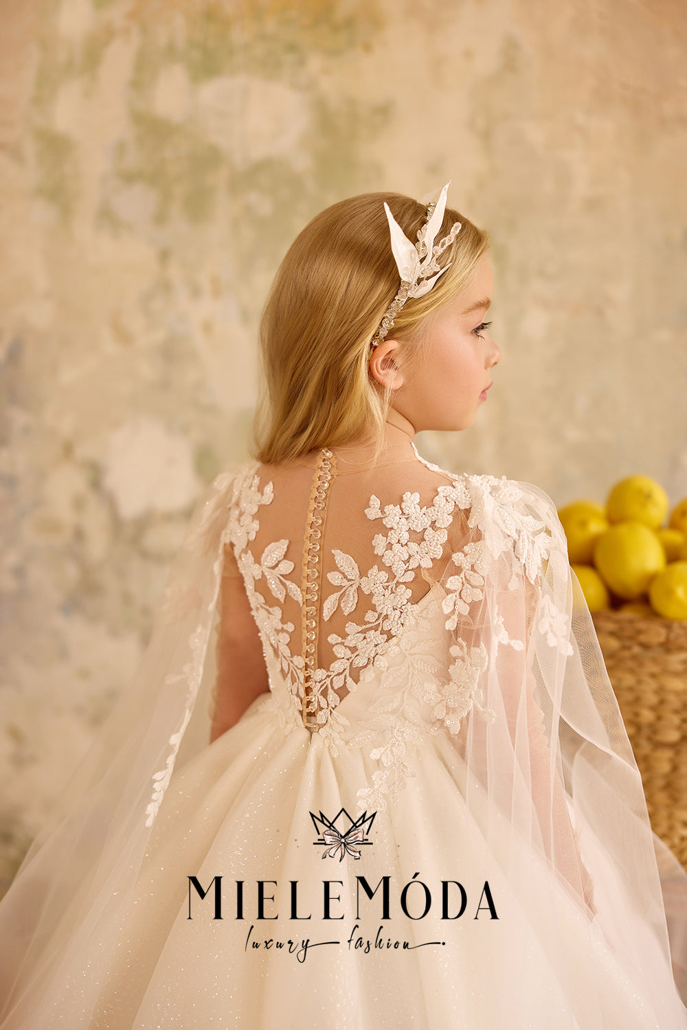 Château Dream Luxury Flower Girl Communion Dress