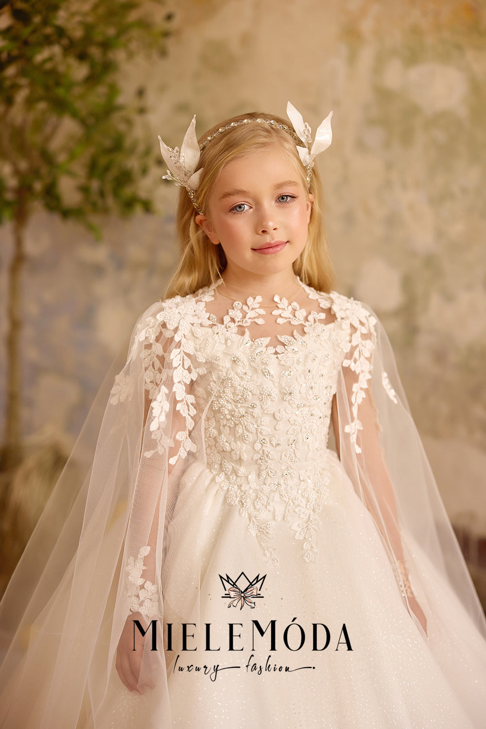 Château Dream Luxury Flower Girl Communion Dress