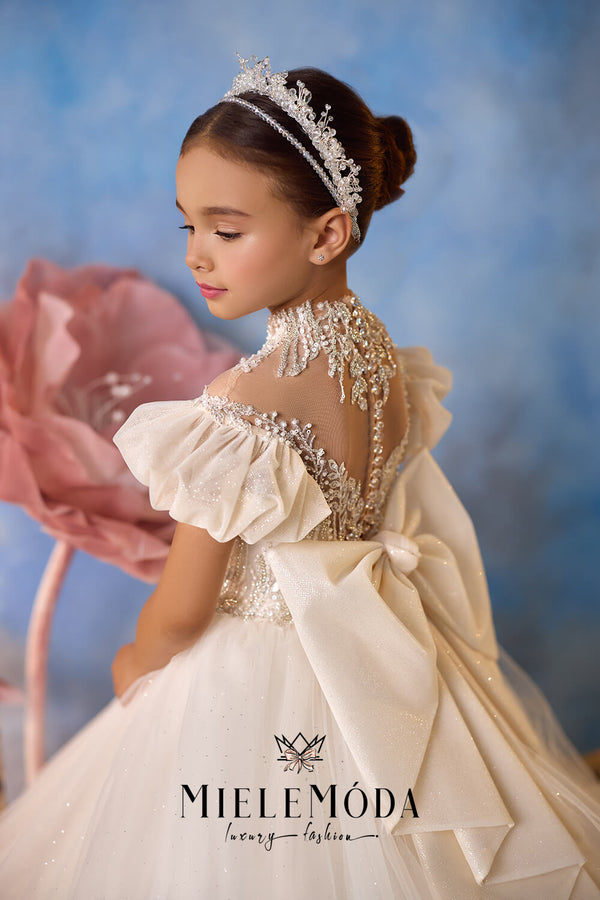 Crystal Twilight Luxury Communion Dress