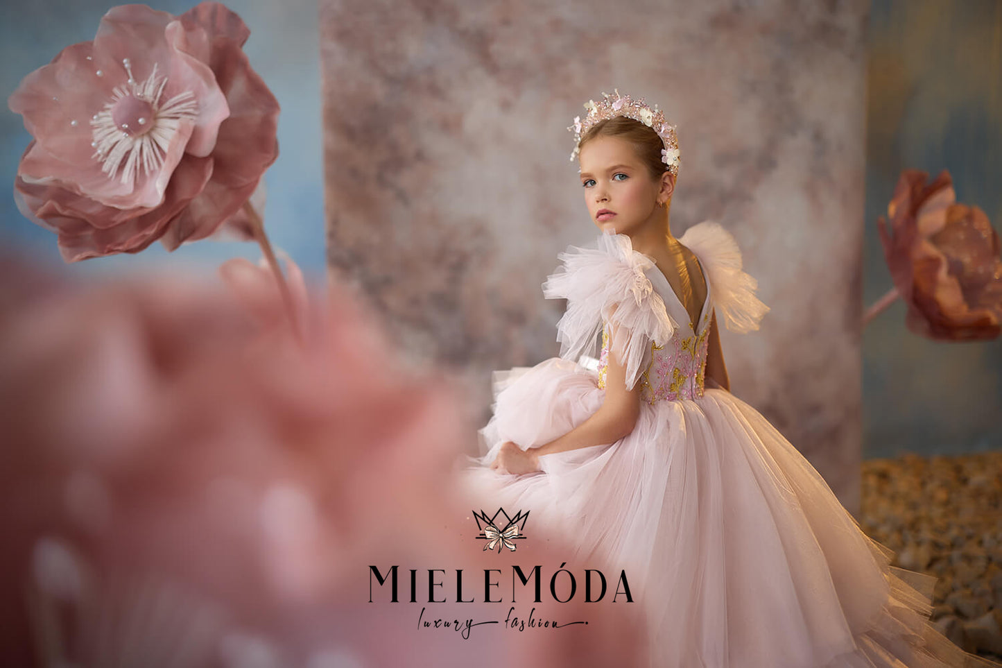 Eden Bloom Couture Flower Girl Dress
