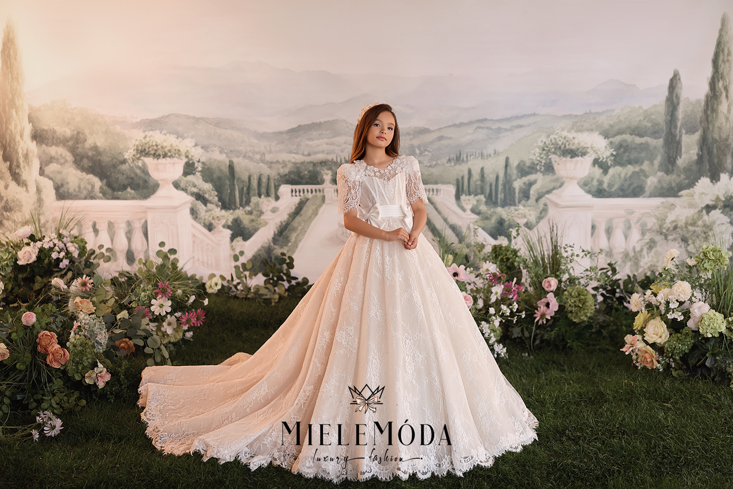 Elisabetta Couture First Communion Flower Girl Dress