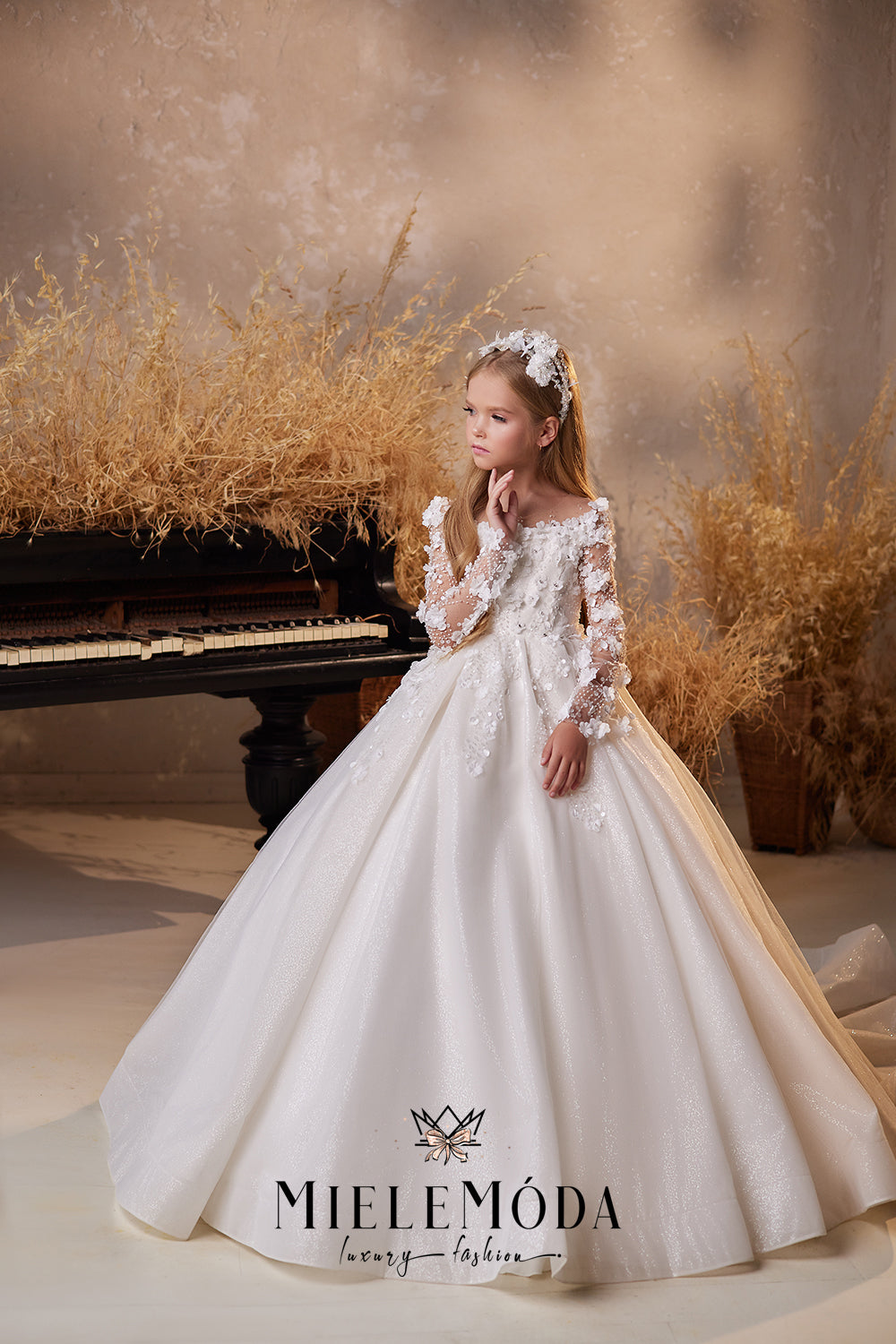 Fioralba Couture Flower Girl Communion Dress