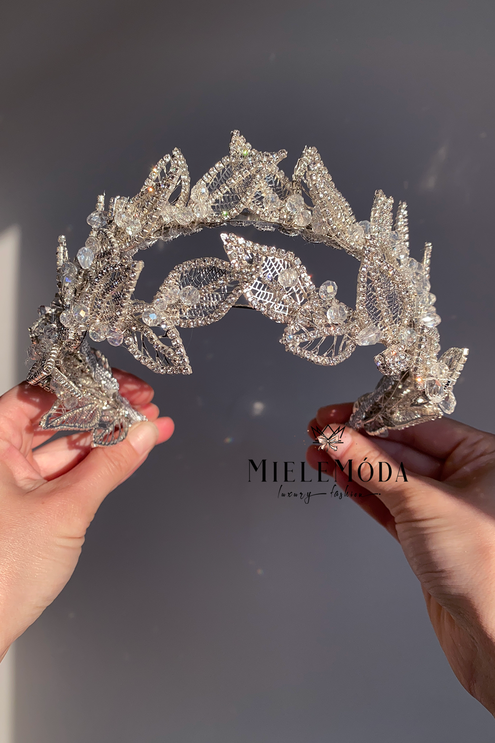 Flower Girl Communion Crystal Luxury Hair Accessory