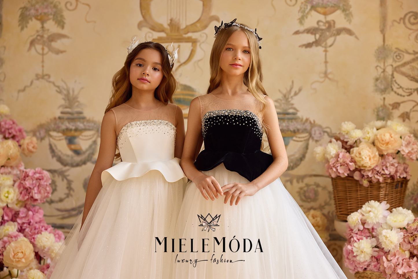 Fleur d’Ange Couture Flower Girl Communion Dress