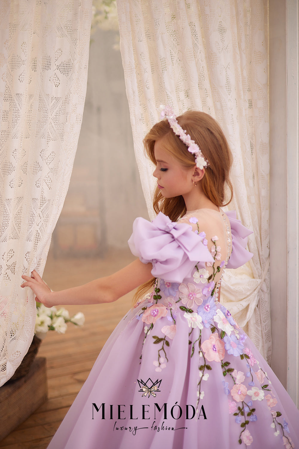 Flora Luxury Couture Flower Girl Dress