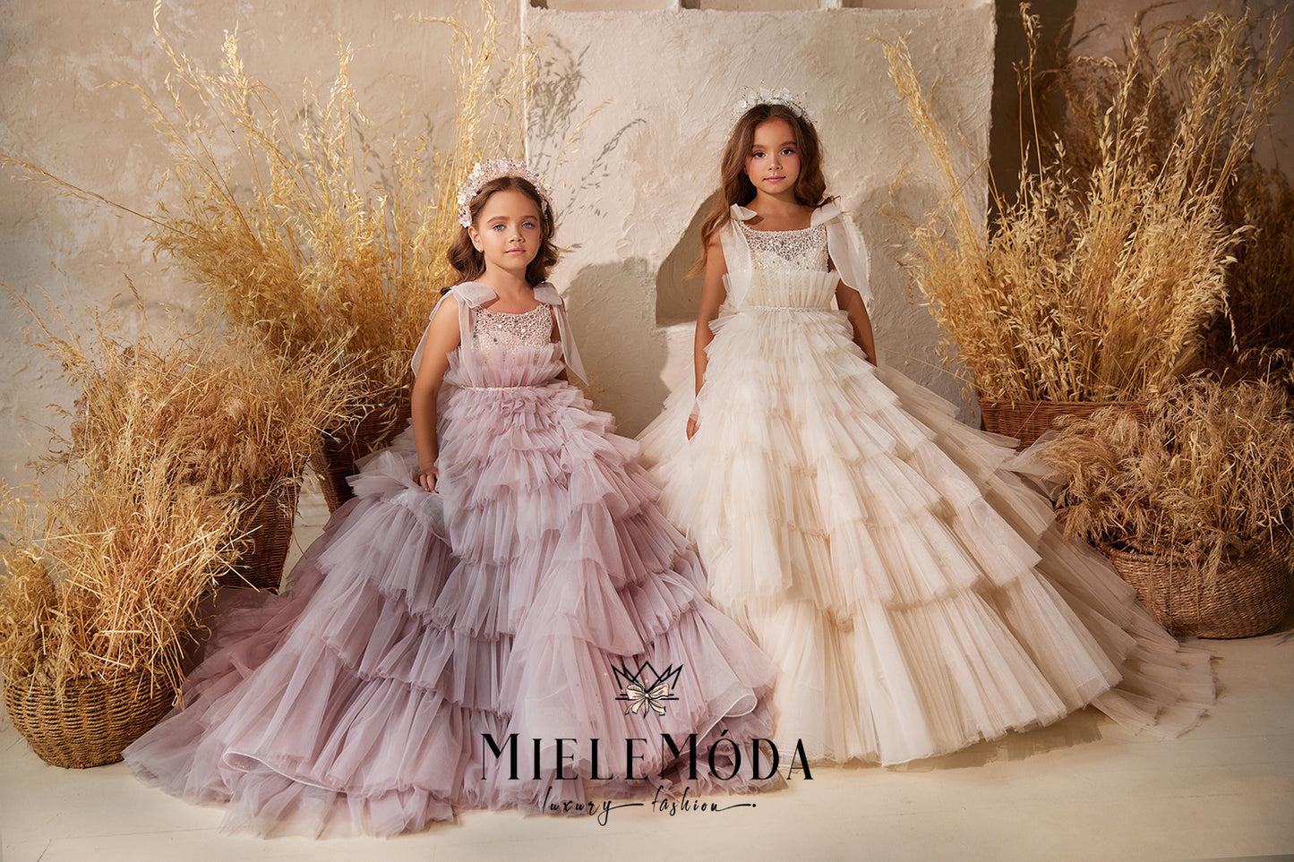 Giacinta Couture Flower Girl Communion Dress