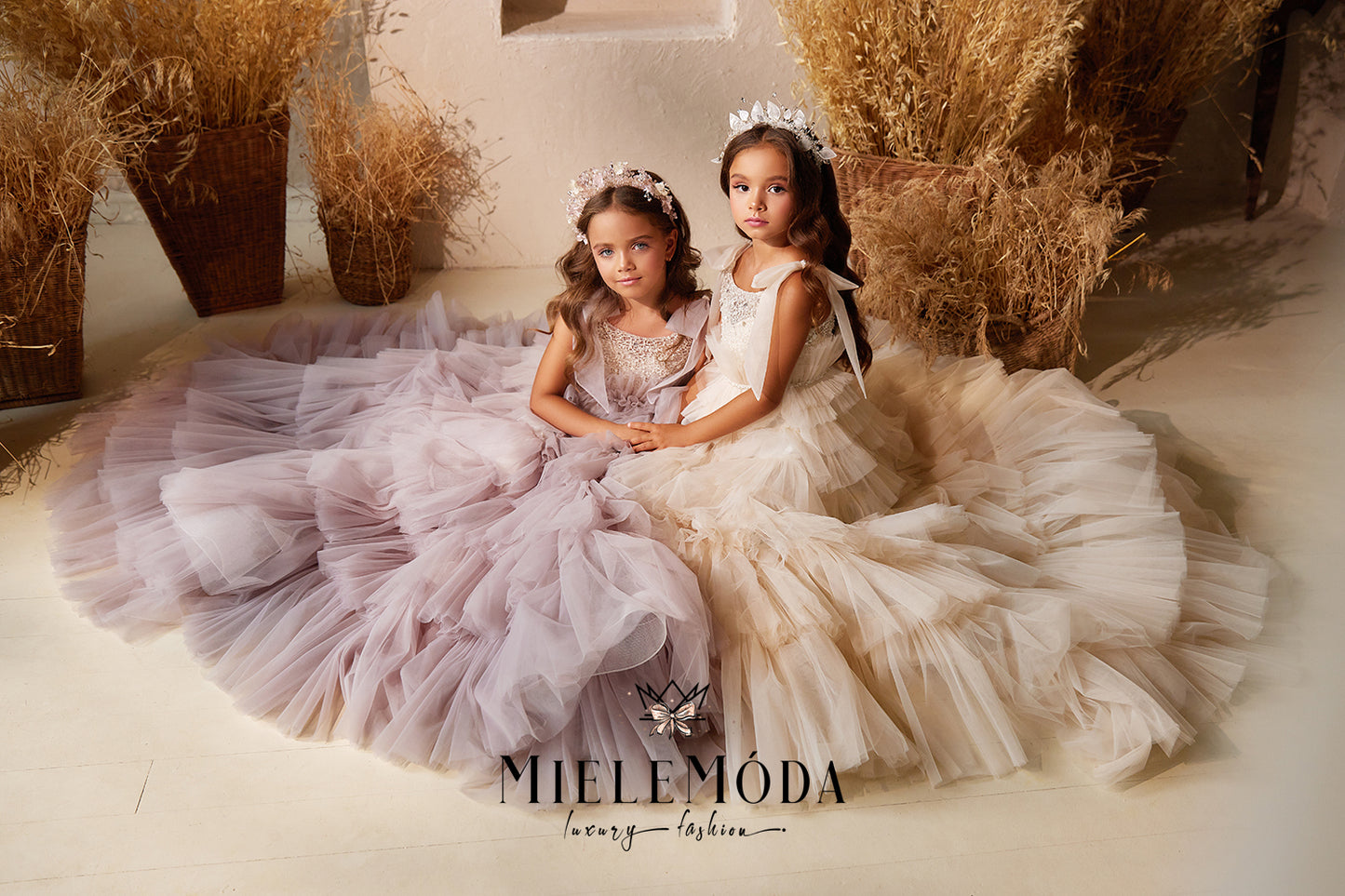 Giacinta Couture Flower Girl Communion Dress