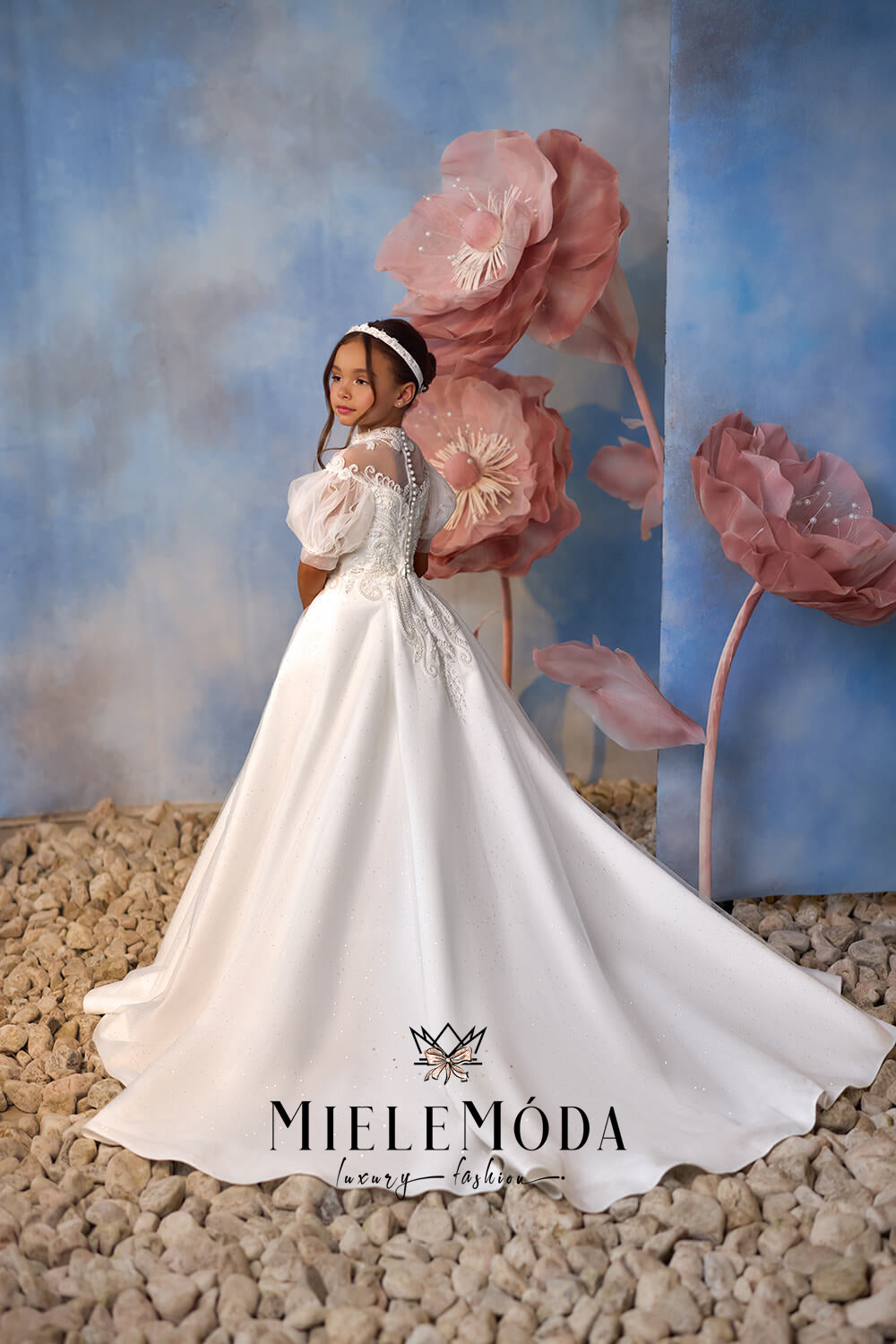 Ivory Blossom Luxury First Communion Dress