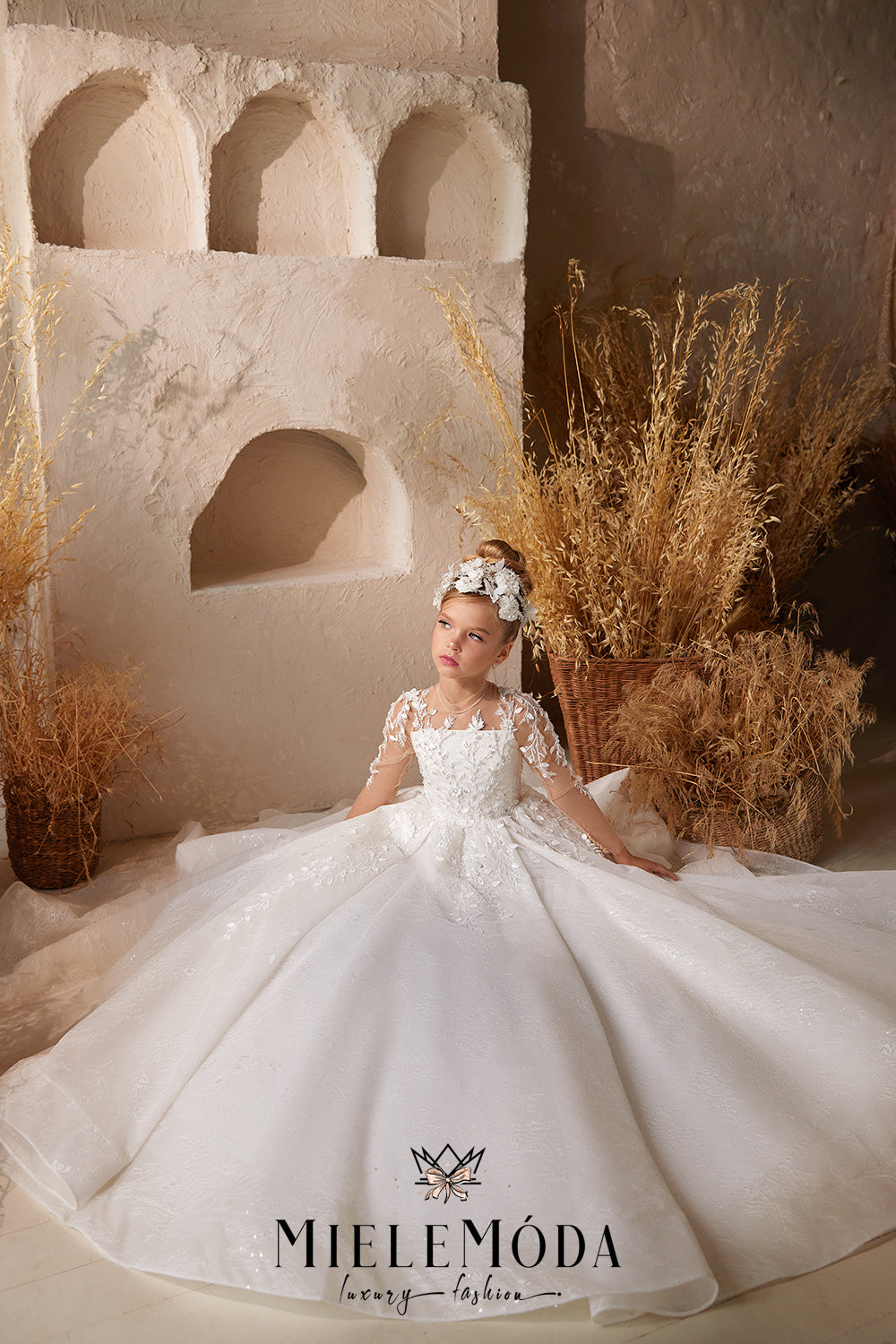 Ivy Couture Flower Girl Communion Dress