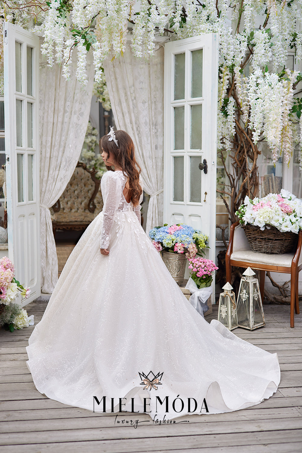 Kassia Couture Flower Girl Communion Dress