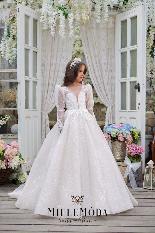 Kassia Couture Flower Girl Communion Dress