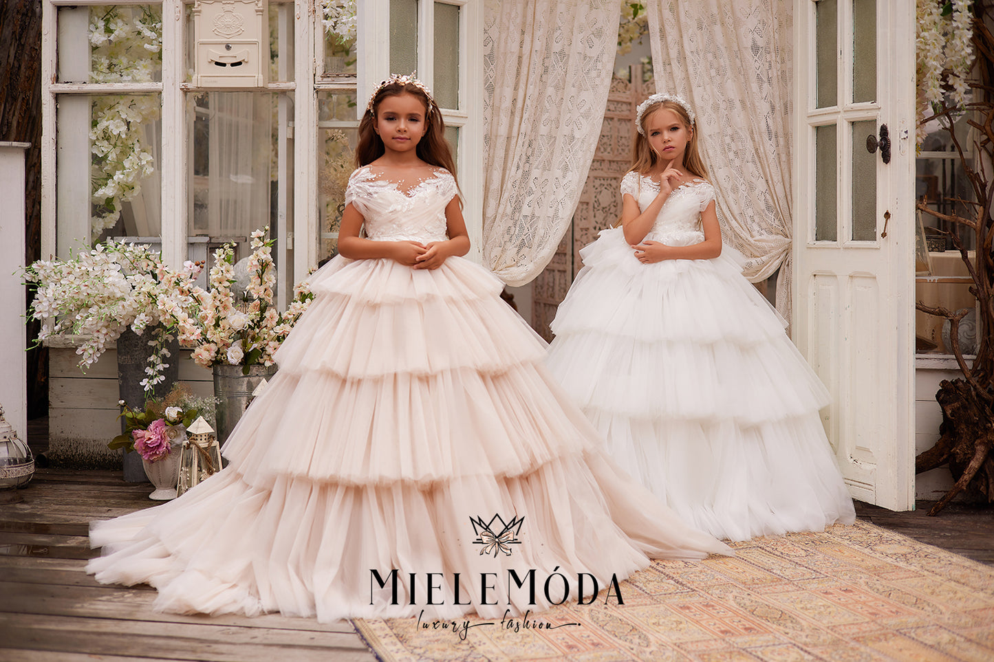 Kassiani Couture Flower Girl Communion Dress