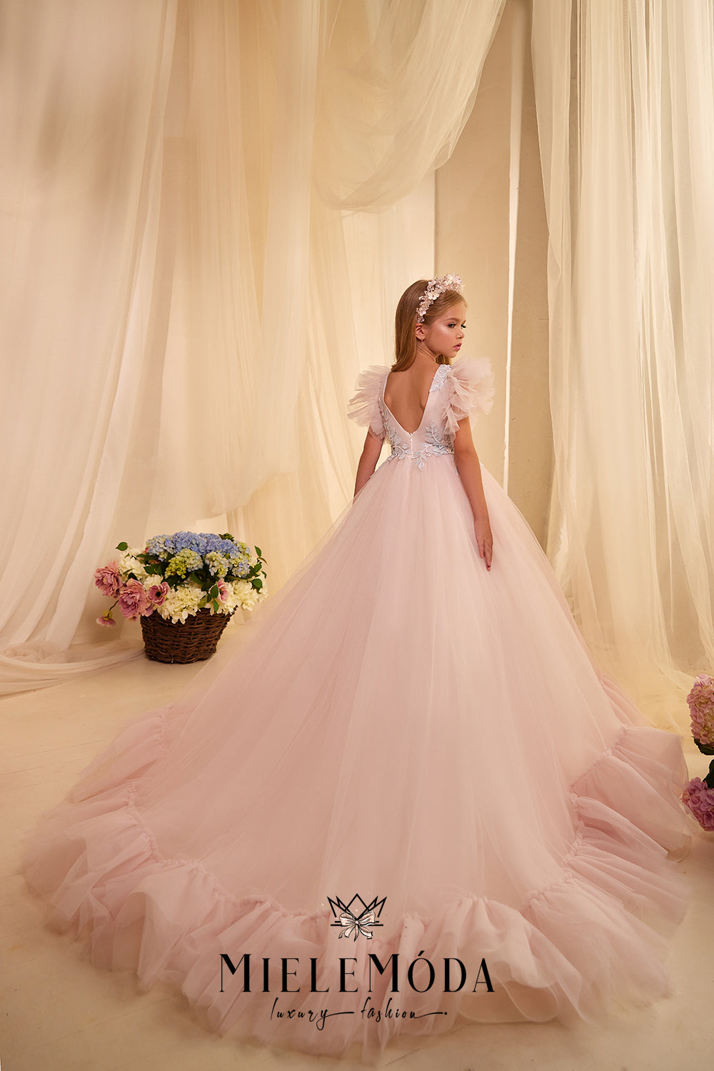 Lita Luxury Couture Flower Girl Dress