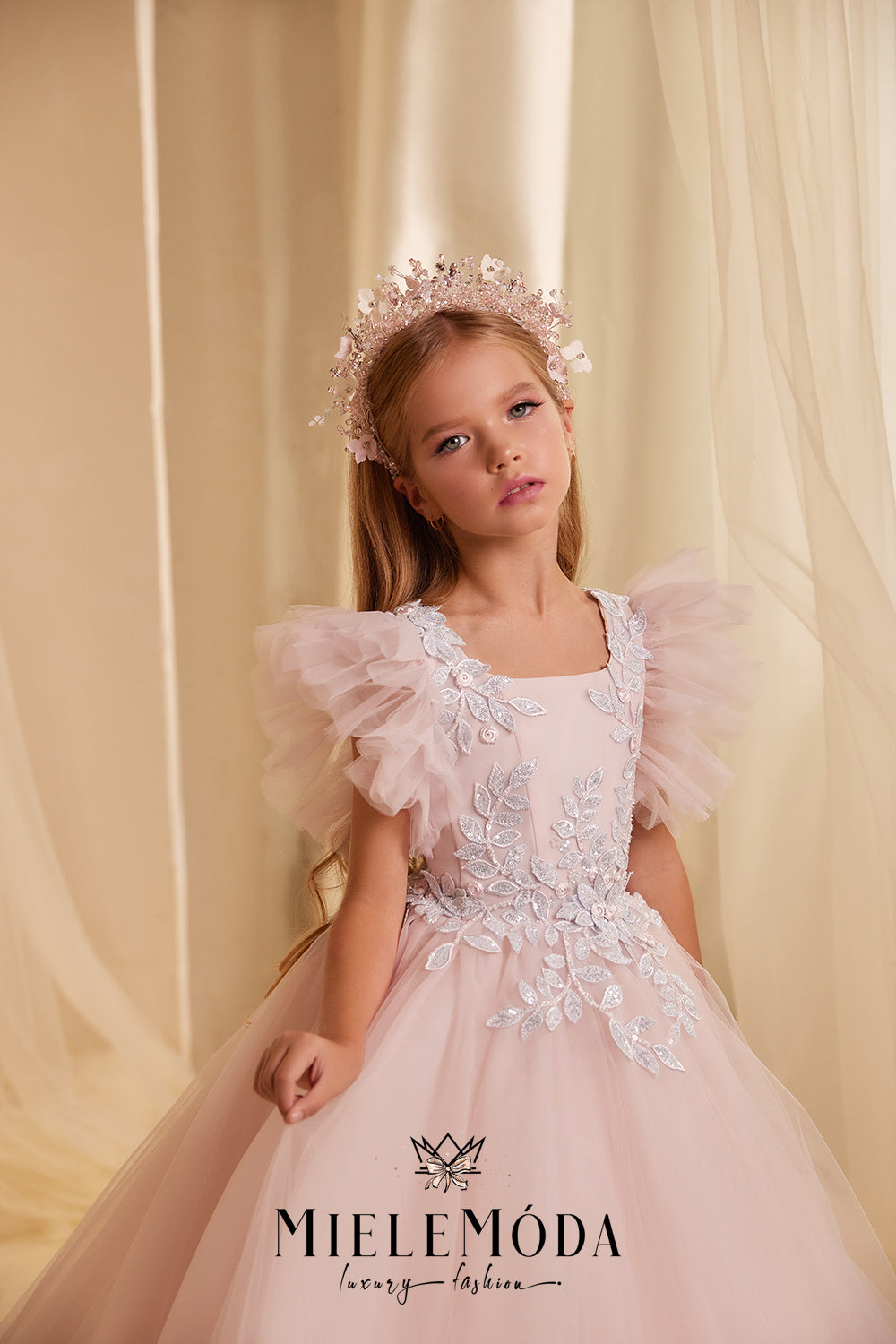 Lita Luxury Couture Flower Girl Dress
