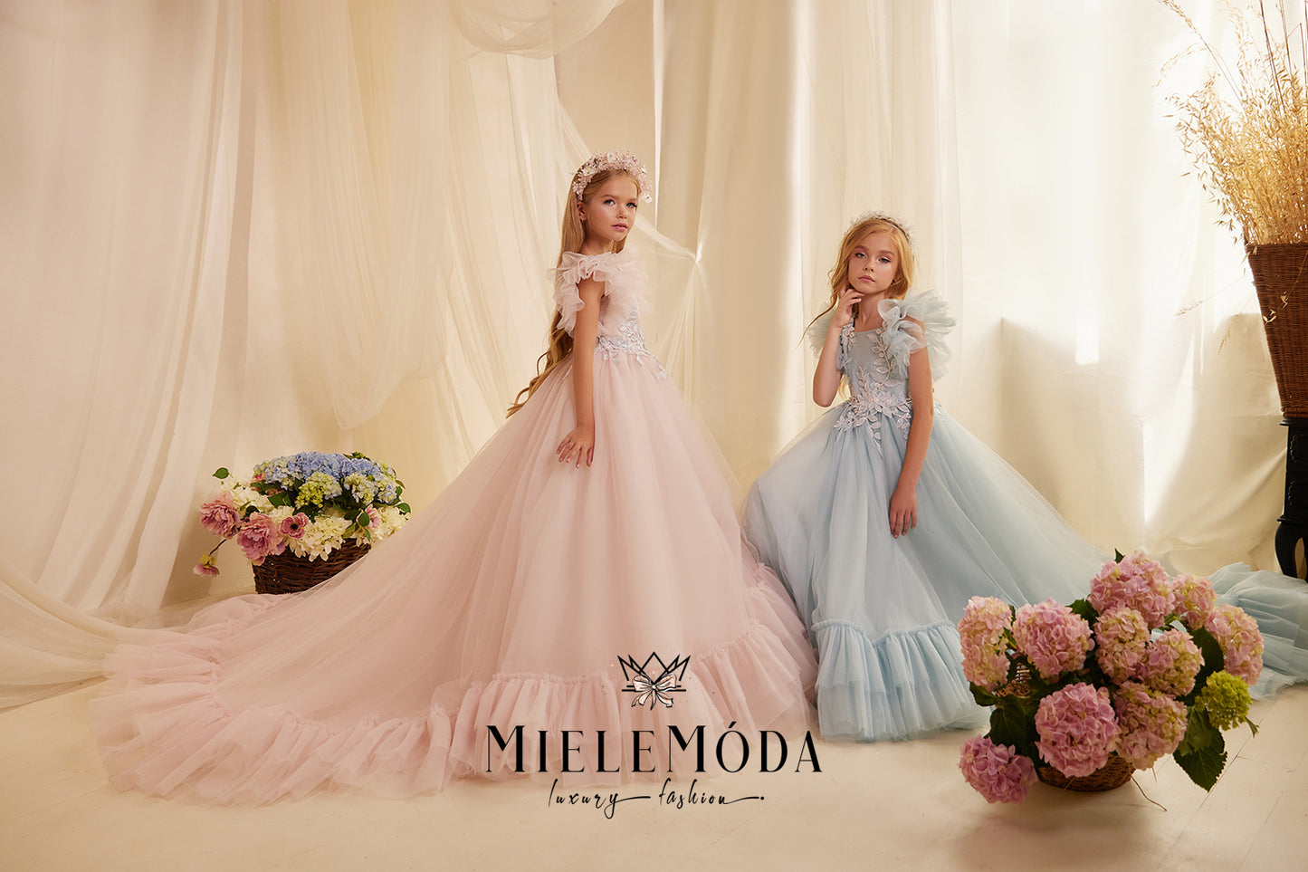 Lita Luxury Couture Flower Girl Dress