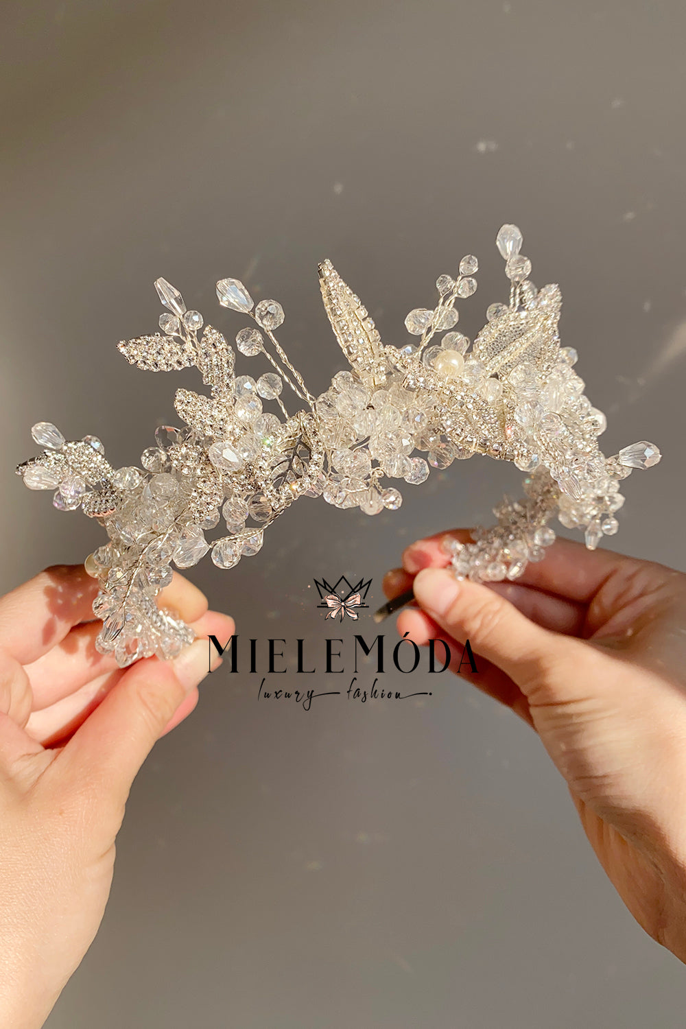Ilaria Communion Flower Girl Luxury Hair Accessory