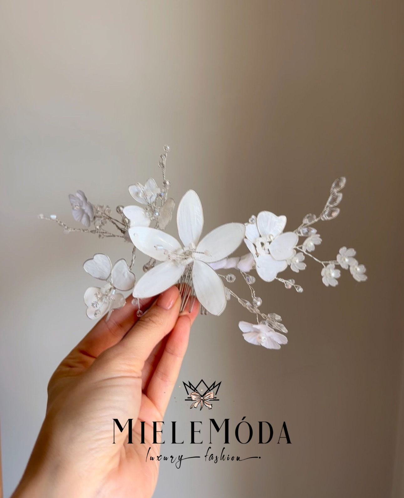 Luxury Handmade Floral Hair Accessory