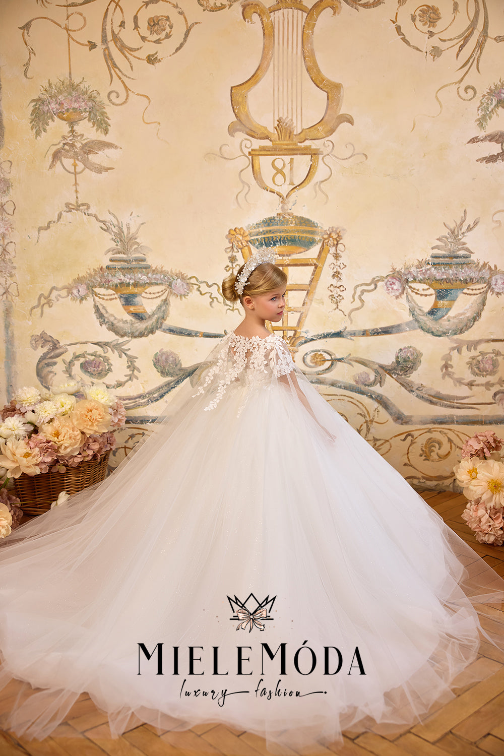 Lys d’Amour Couture Flower Girl Communion Dress