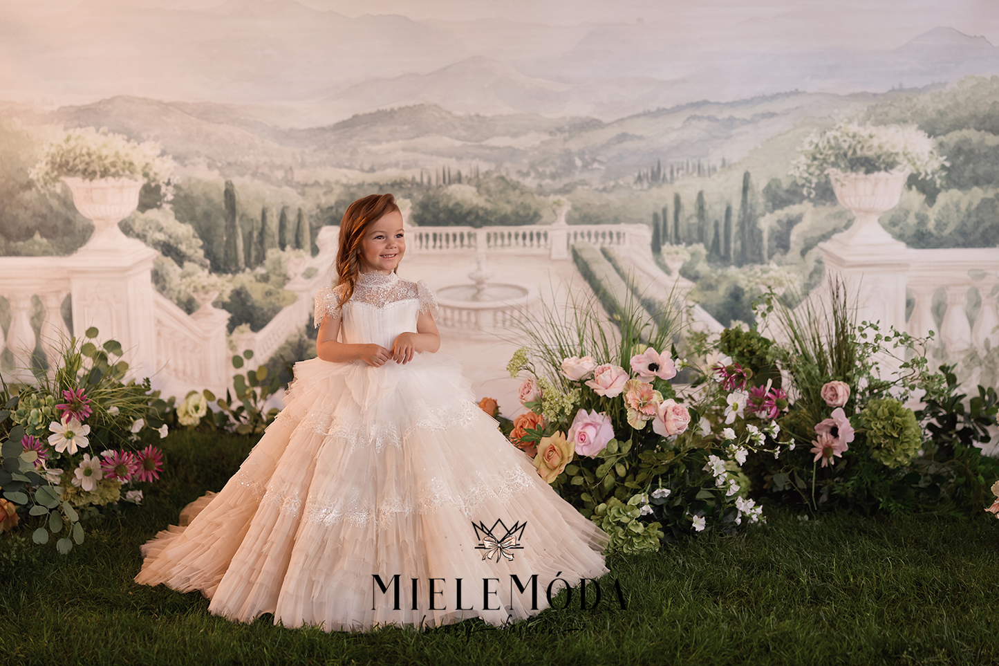 Marcelline Luxury Flower Girl Communion Dress