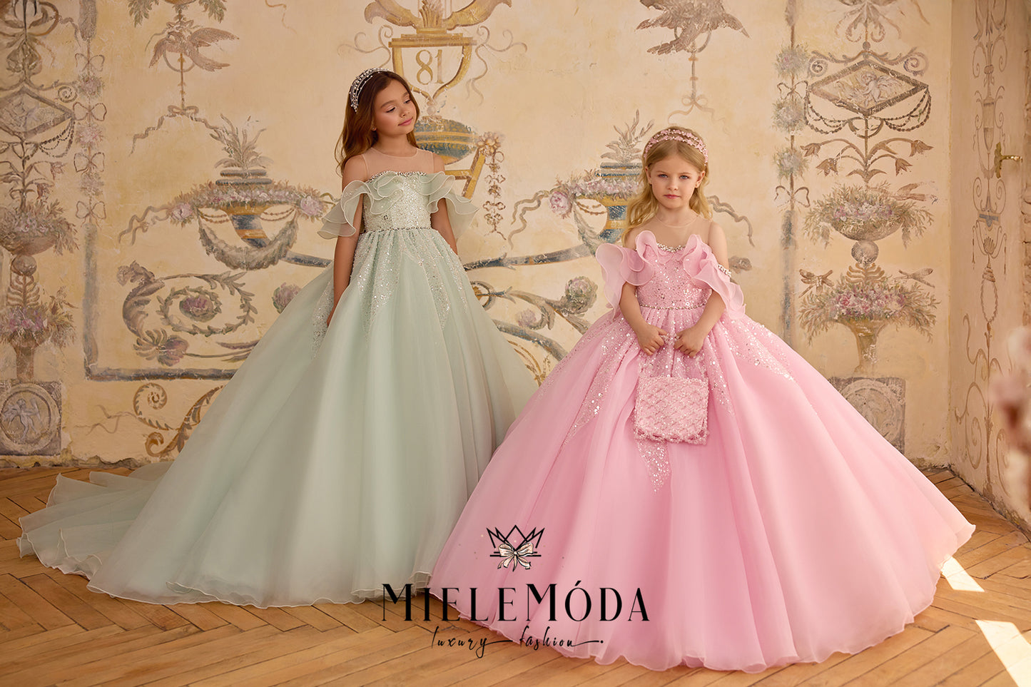 Papillon de Soie Couture Flower Girl Dress
