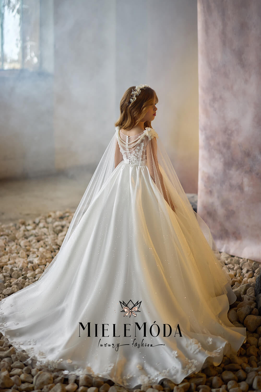 Pearl Mirage Luxury Communion Dress