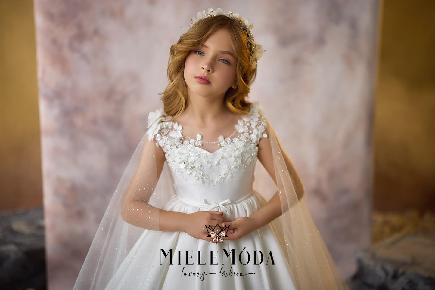 Pearl Mirage Luxury Communion Dress