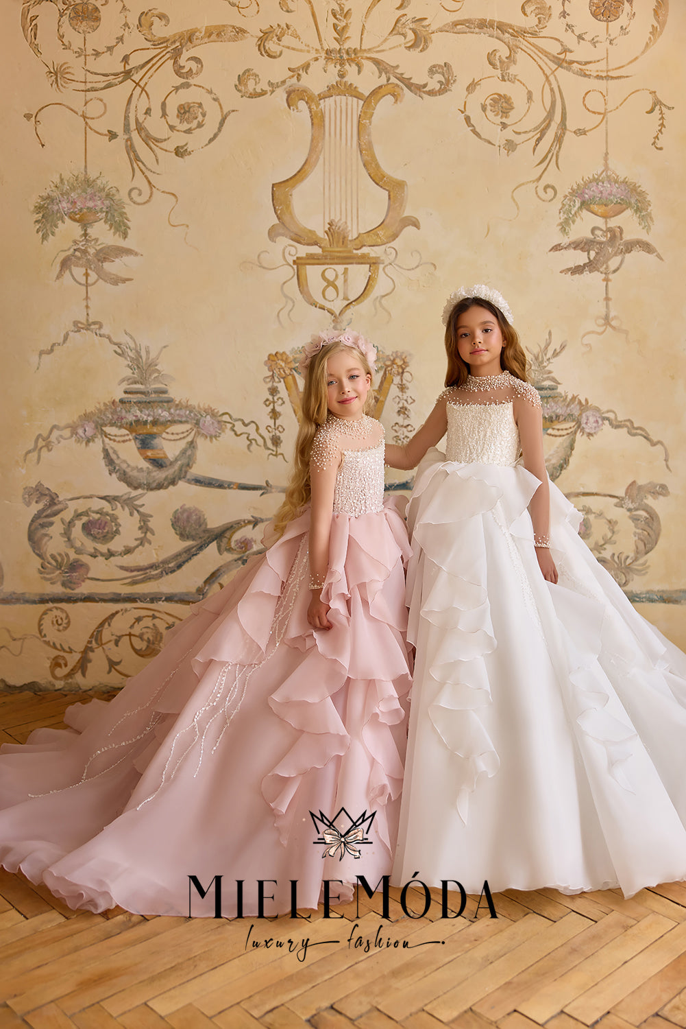 Petale Royale Couture Flower Girl Dress