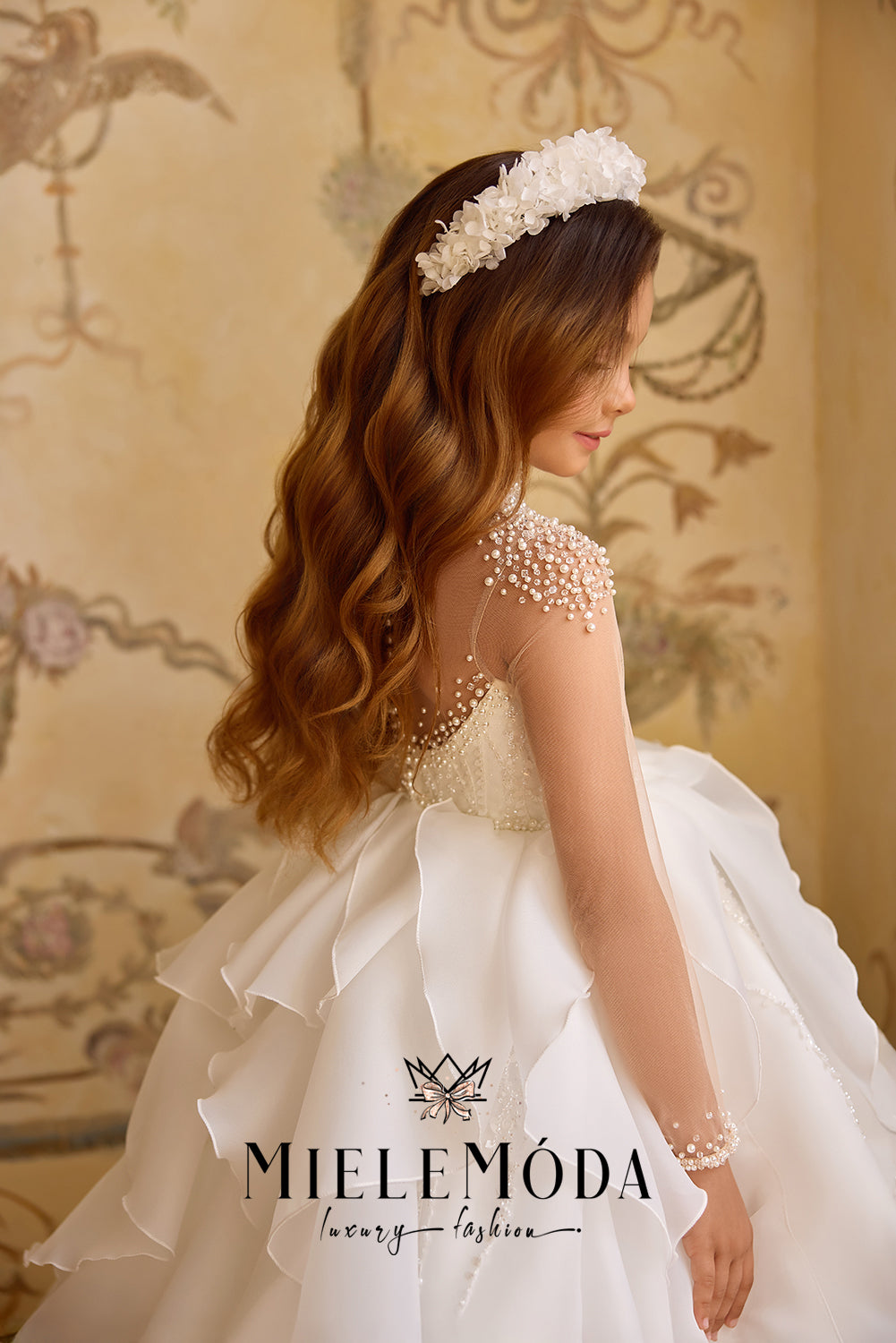 Petale Royale Couture Flower Girl Dress
