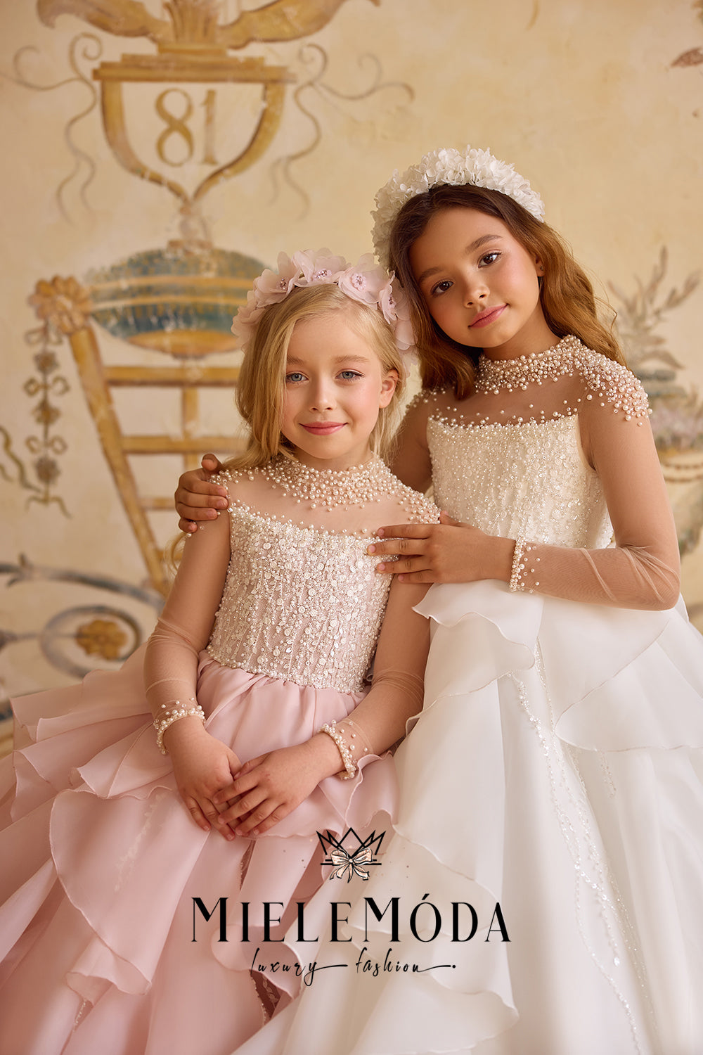 Petale Royale Couture Flower Girl Dress