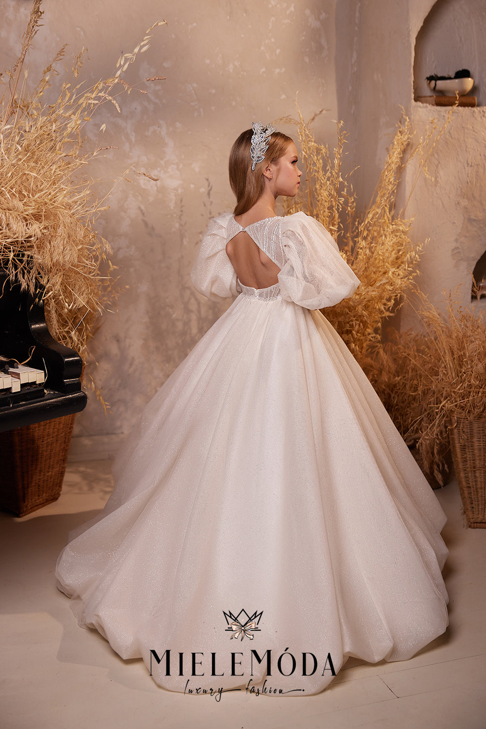 Posy Luxury Flower Girl Communion Dress