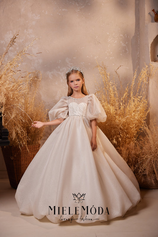 Posy Luxury Flower Girl Communion Dress