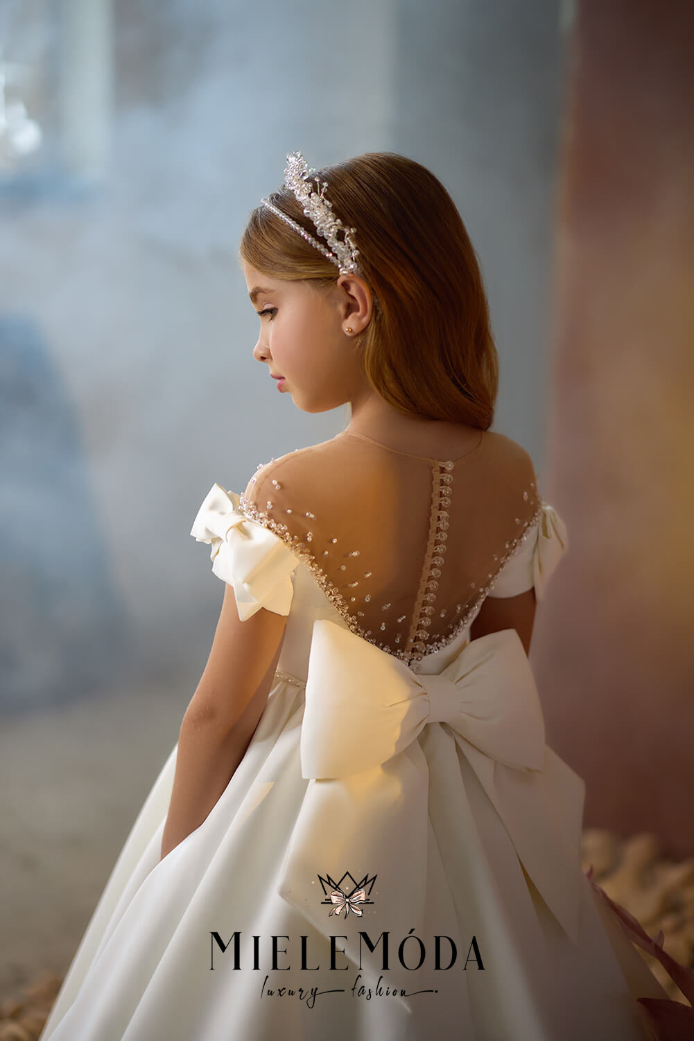 Radiant Ivy Couture First Communion Dress