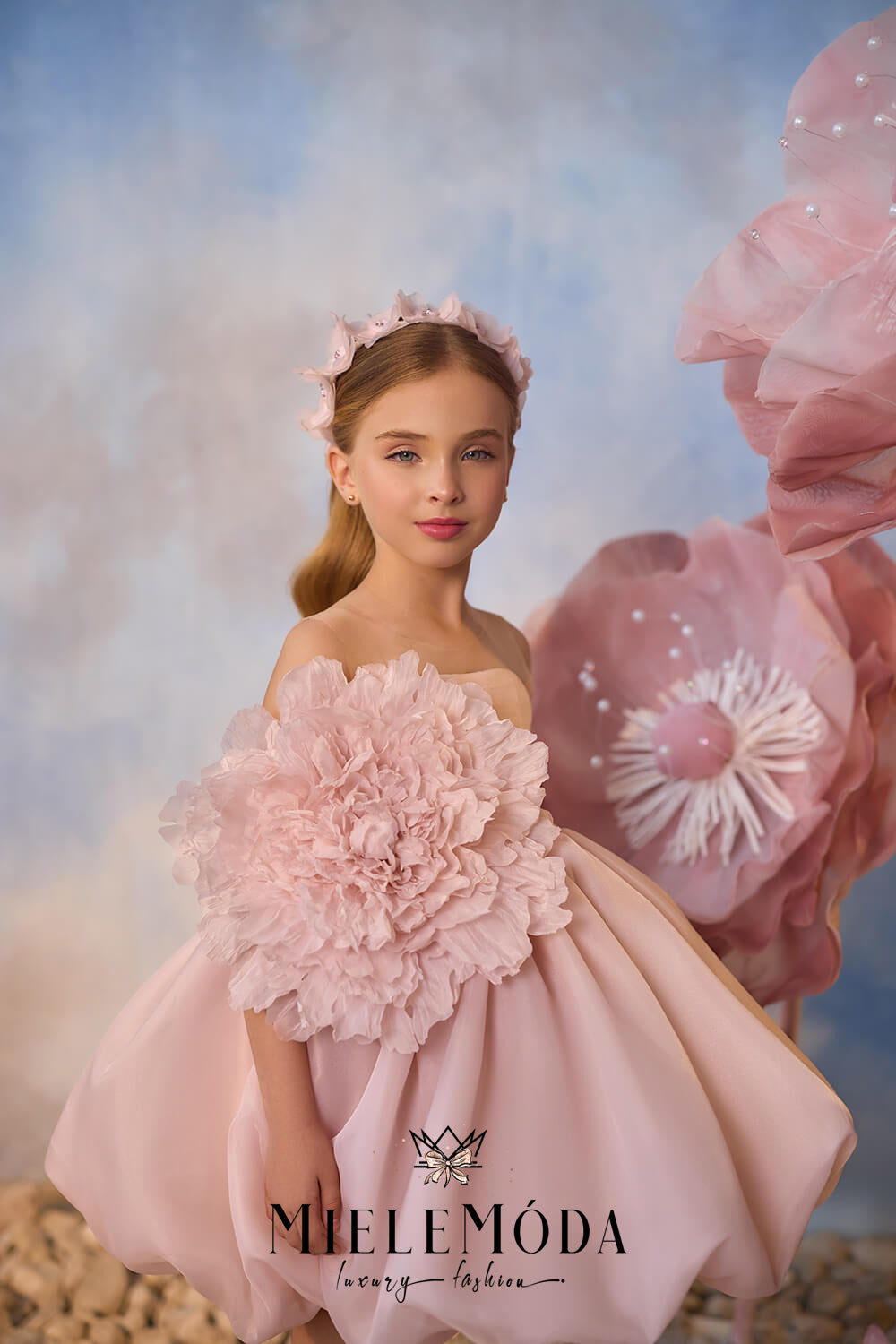 Seraphina Belle Couture Flower Girl Dress