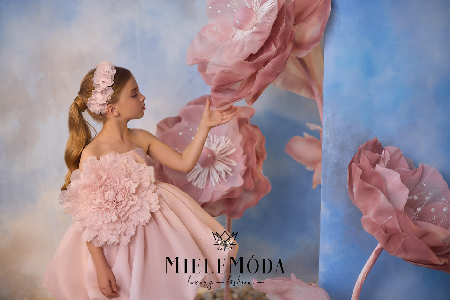 Seraphina Belle Couture Flower Girl Dress