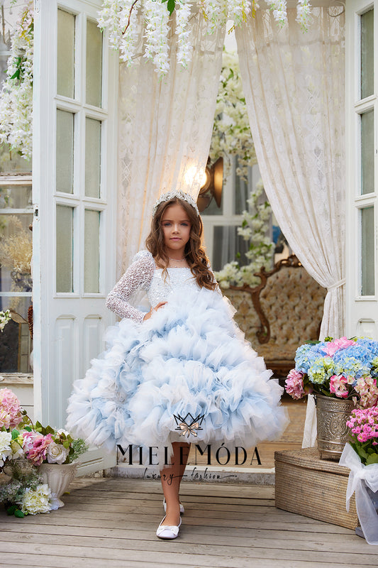 Shoshana Luxury Couture Flower Girl Dress