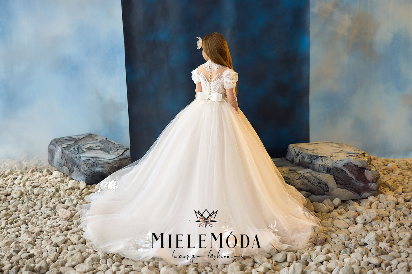 Starlight Bloom Luxury Communion Dress