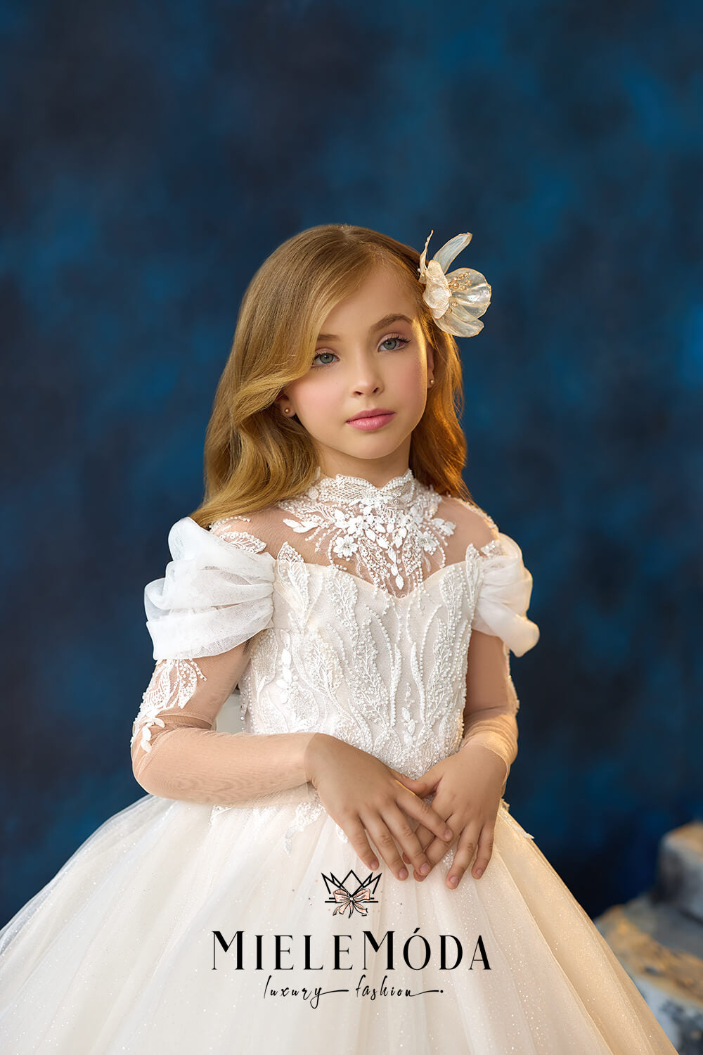 Starlight Bloom Luxury Communion Dress
