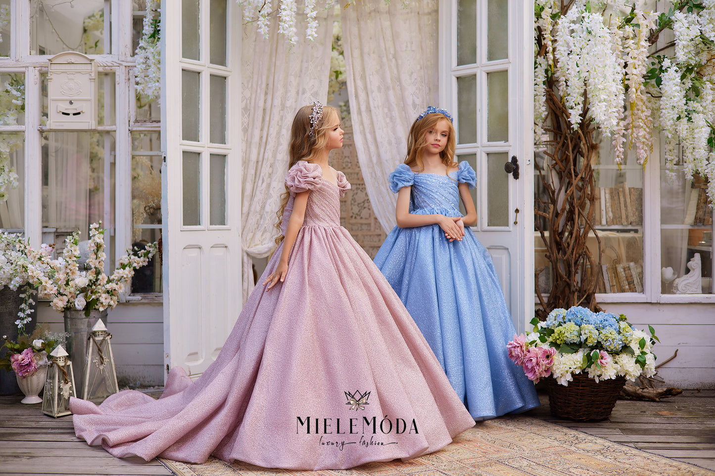 Tansy Luxury Couture Flower Girl Dress
