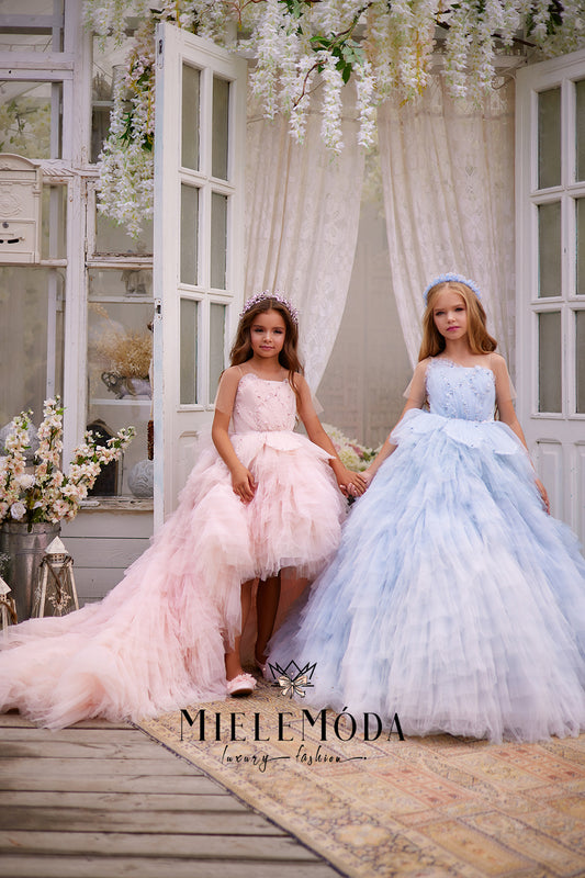 Thallo Luxury Couture Flower Girl Dress