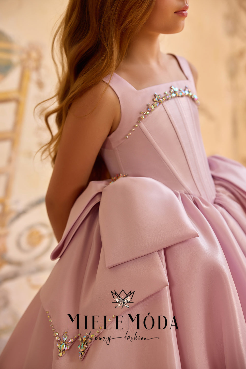Valse de Roses Luxury Flower Girl Dress