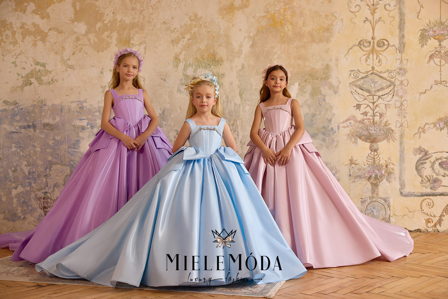Valse de Roses Luxury Flower Girl Dress
