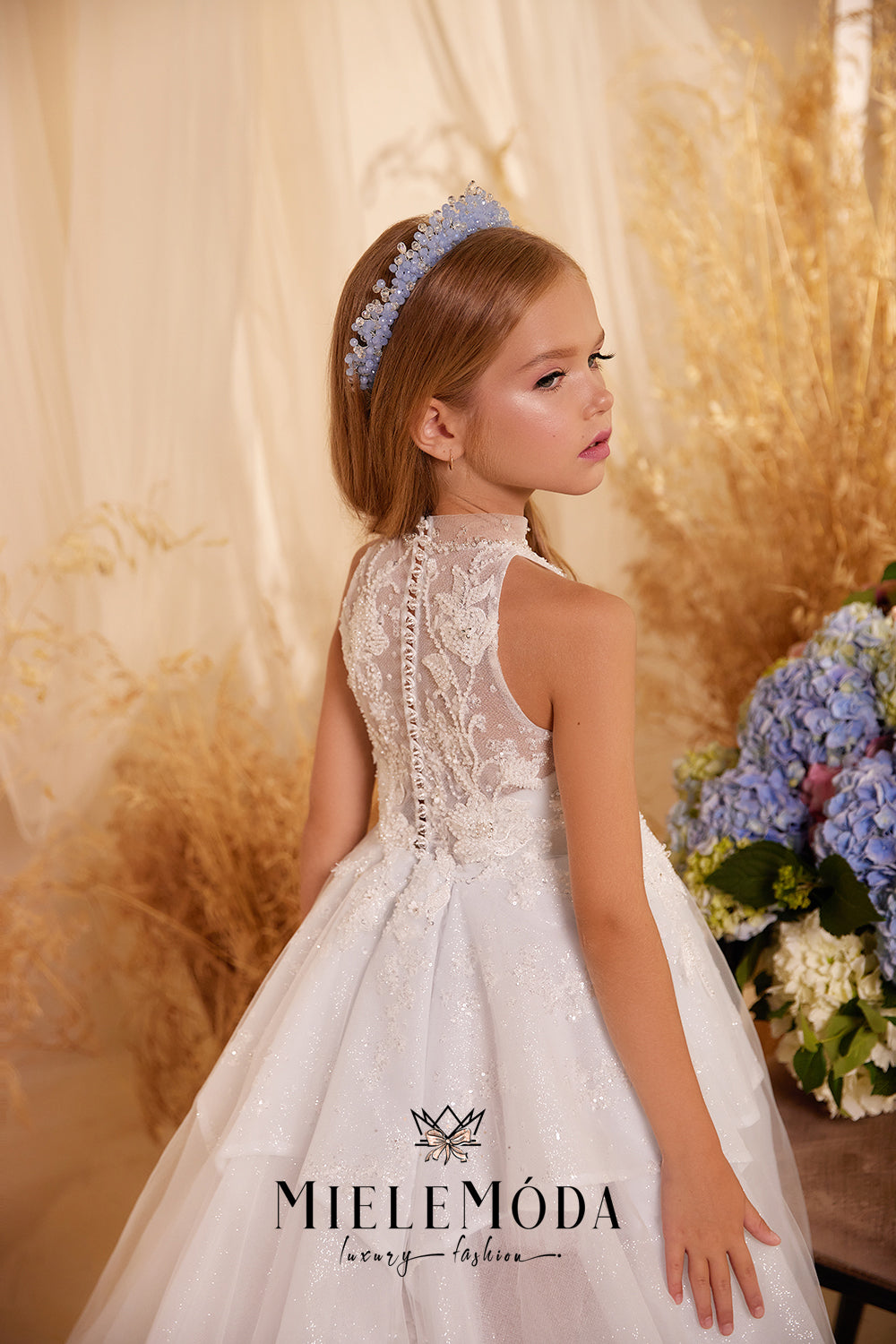 Varda Couture Flower Girl Communion Dress