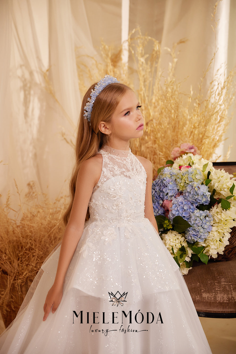 Varda Couture Flower Girl Communion Dress