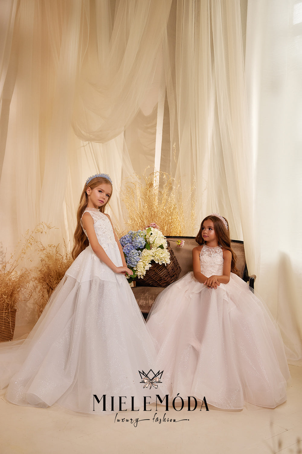 Varda Couture Flower Girl Communion Dress