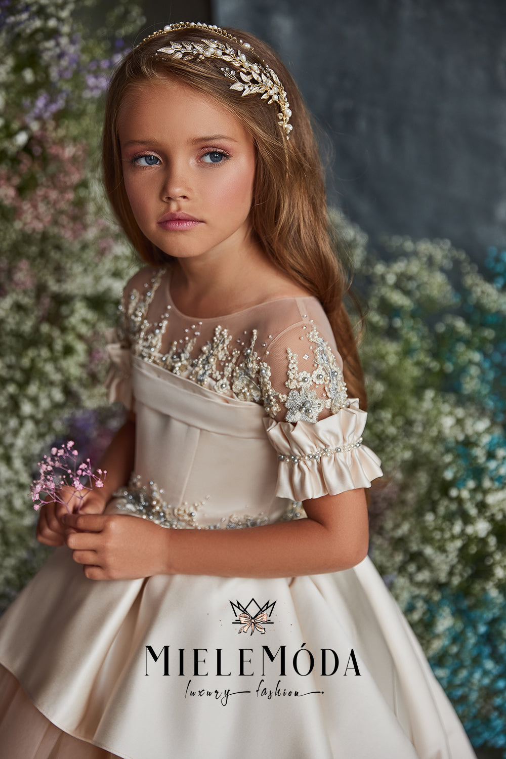 Adelina Couture Flower Girl Dress